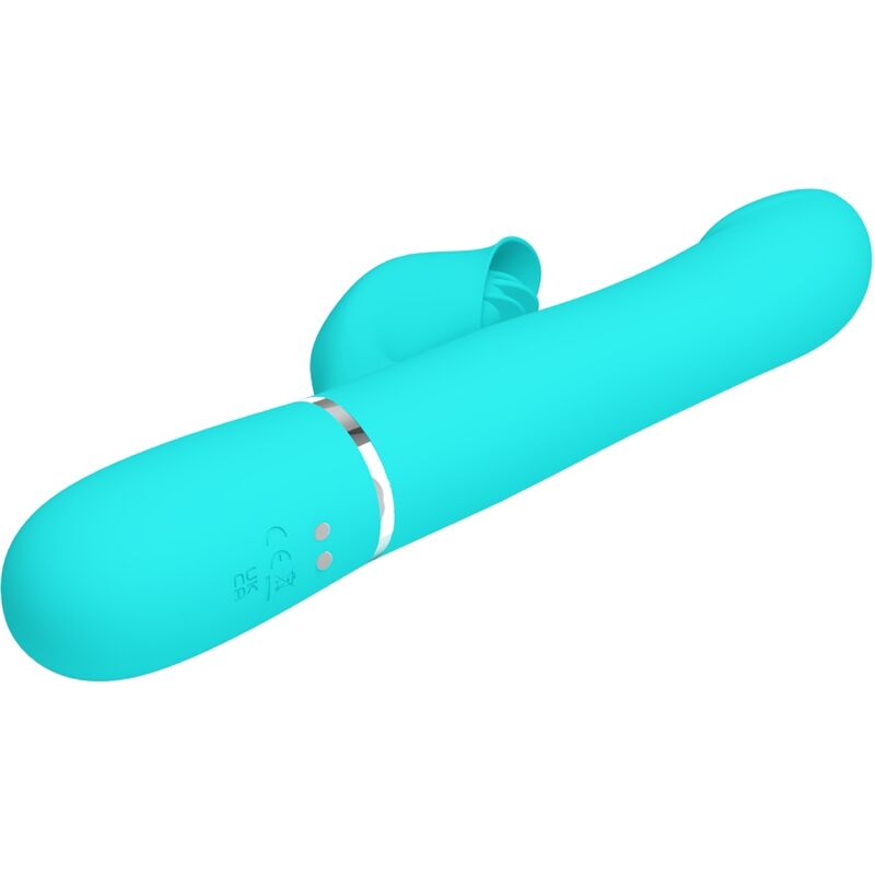 Pretty Love Perle vibratore rabbit verde acqua 7 vibrazioni