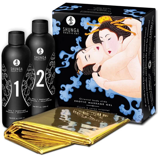 Shunga Corpo a Corpo gel massaggio frutta esotica 500 ml
