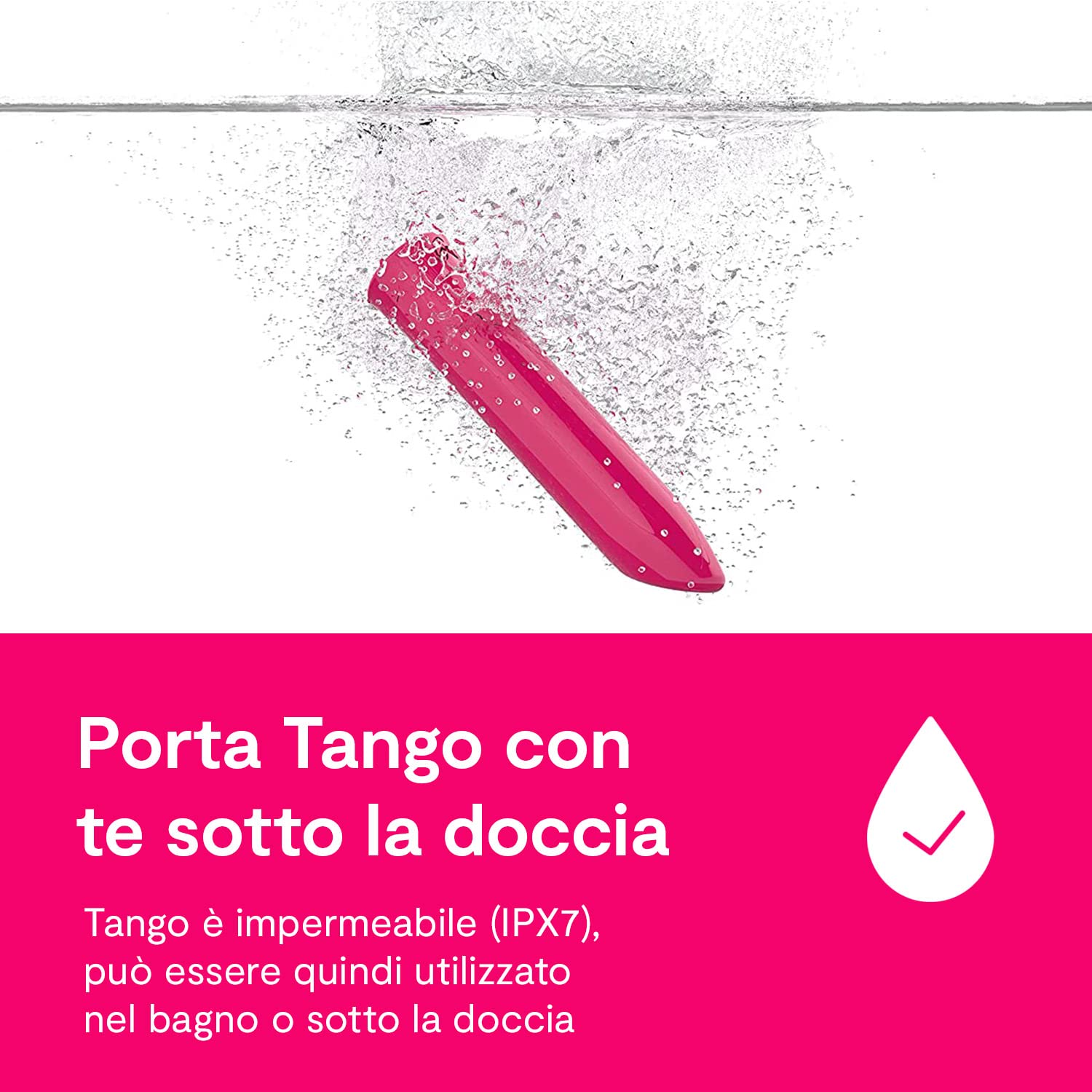We-Vibe Tango vibratore bullet rossetto 8 vibrazioni