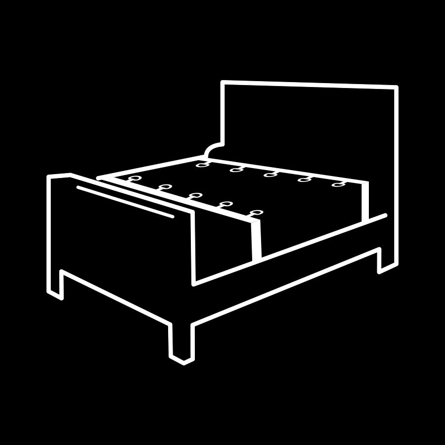 Fetish Submissive Cravatte da Letto set bondage 4 punti