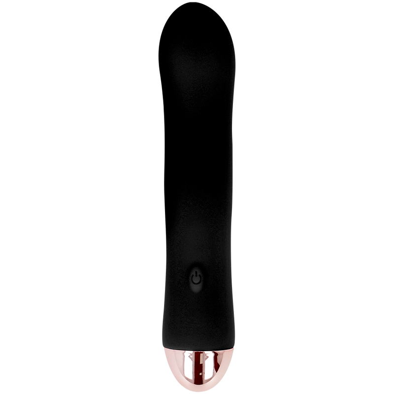 Dolce Vita Due vibratore ricaricabile silicone nero 13,2 cm