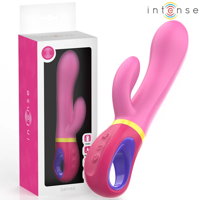 Intense Daphne rabbit vibratore rosa impermeabile