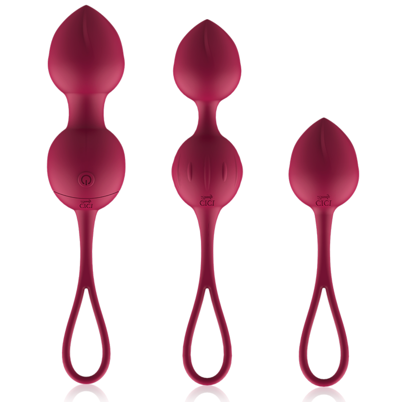 Frutille Cici Beauty set kegel vibrante 3 palline telecomando