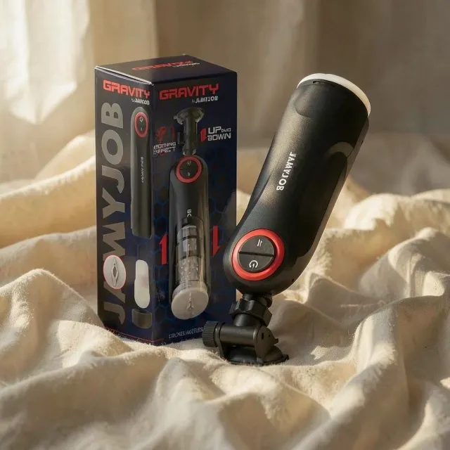 Jamyjob Gravity masturbatore aspirante silicone 5 modalità