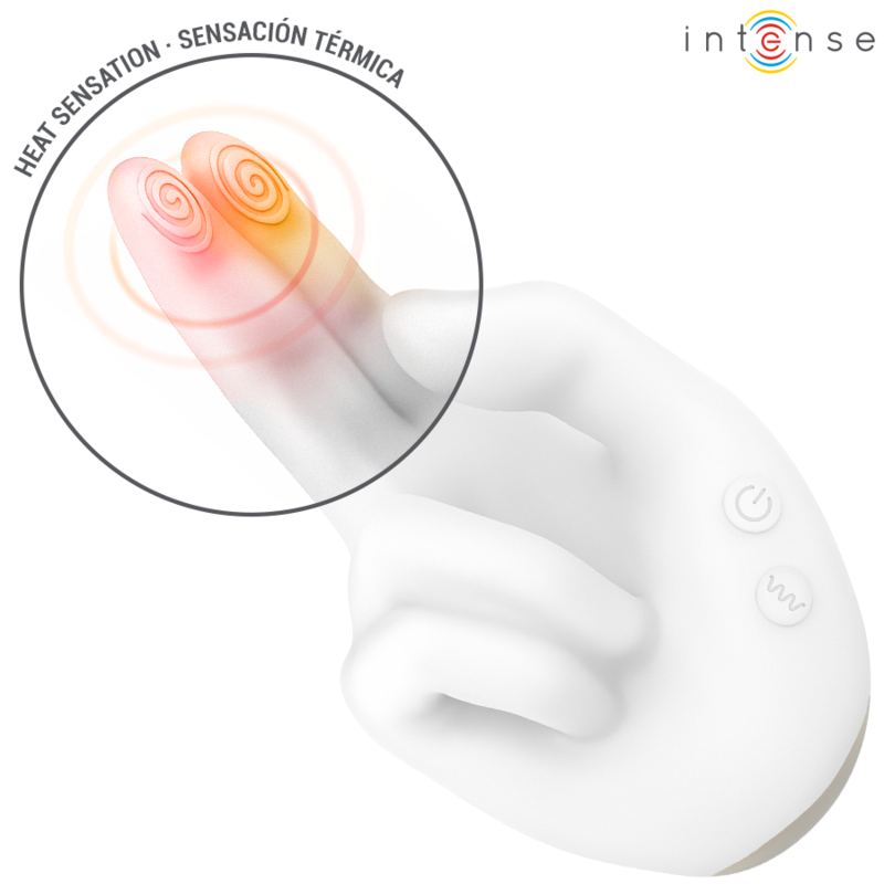Intense Jimmy vibratore mano riscaldante silicone 10 modi