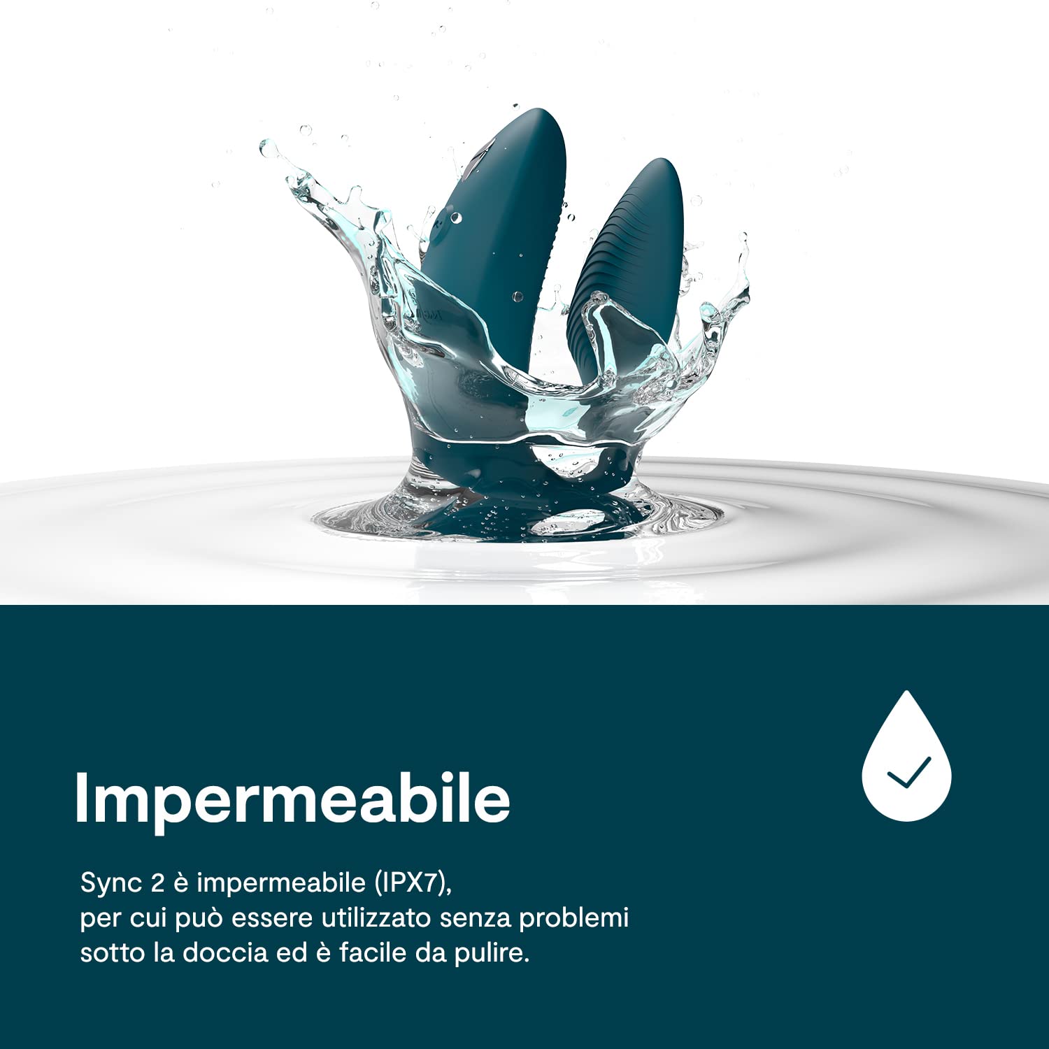 We-Vibe Sync 2 vibratore di coppia verde con app