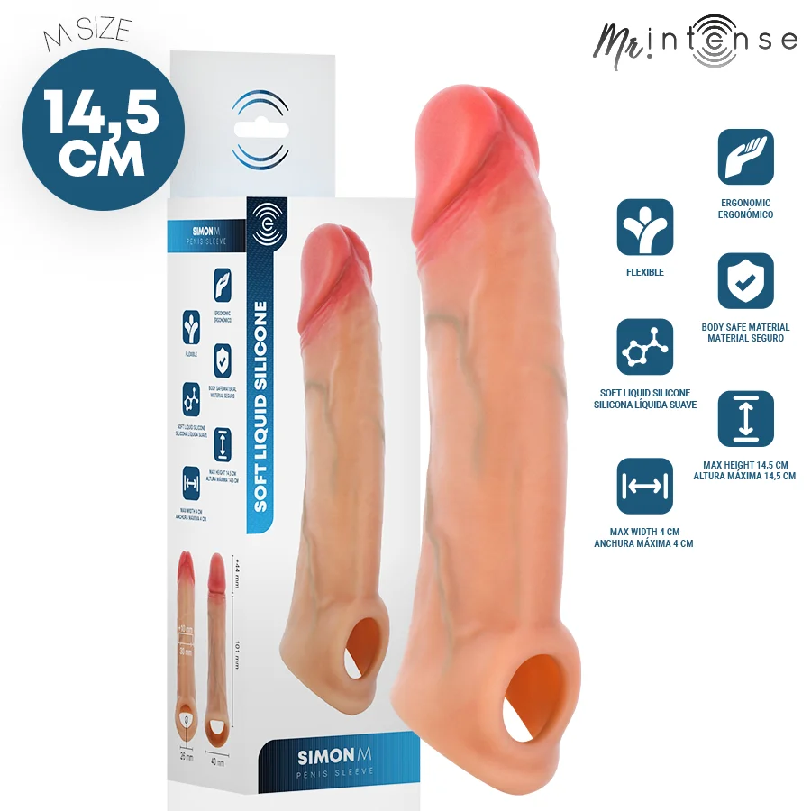 Mr Intense Simon M Guaina Fallica Silicone 14,5 cm