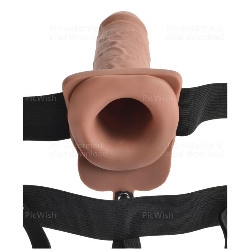 Fetish Fantasy Imbracatura Cava Vibrante 17,8 cm strap-on