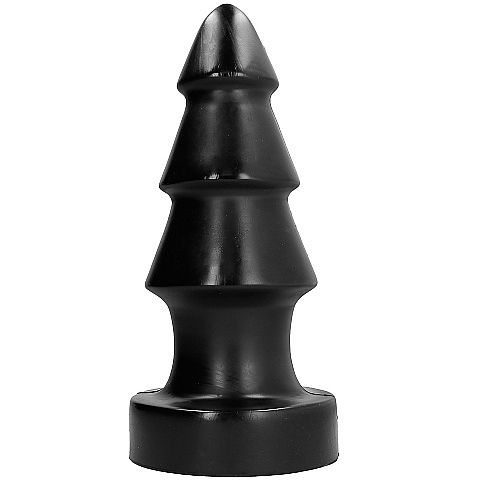 Frutille Plug Anale a Scalini 40 cm All Black 40x14 cm per esperti
