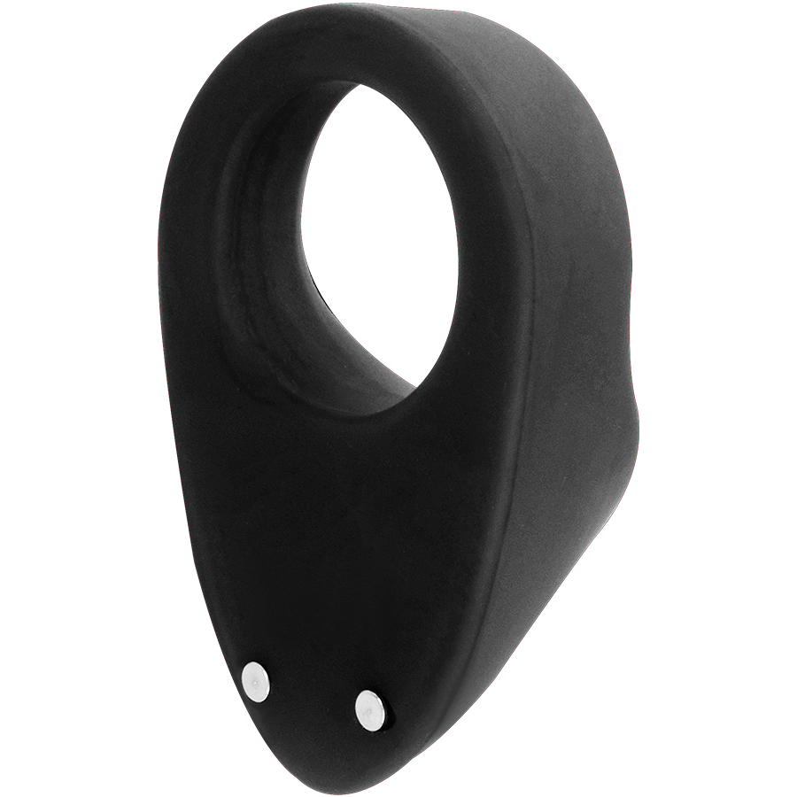 Intense Oto anello vibrante nero ricaricabile
