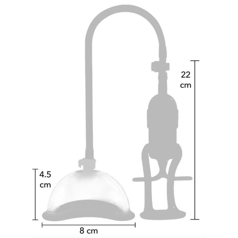 She.E.O Pompa Vaginale manuale coppa silicone aspirazione