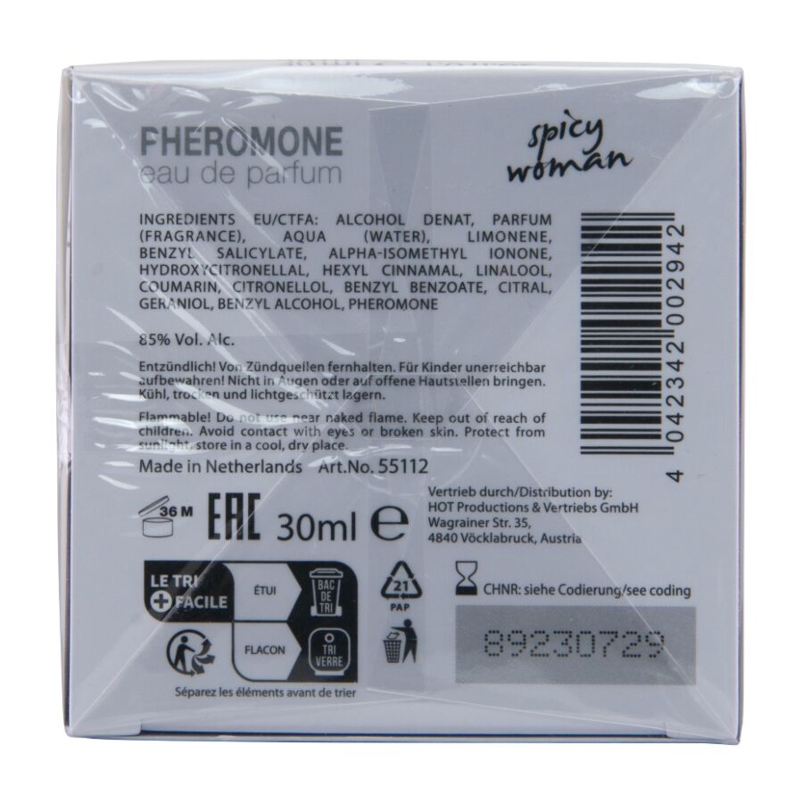 HOT Pheromone Parfum Miami Spicy Woman profumo 30 ml