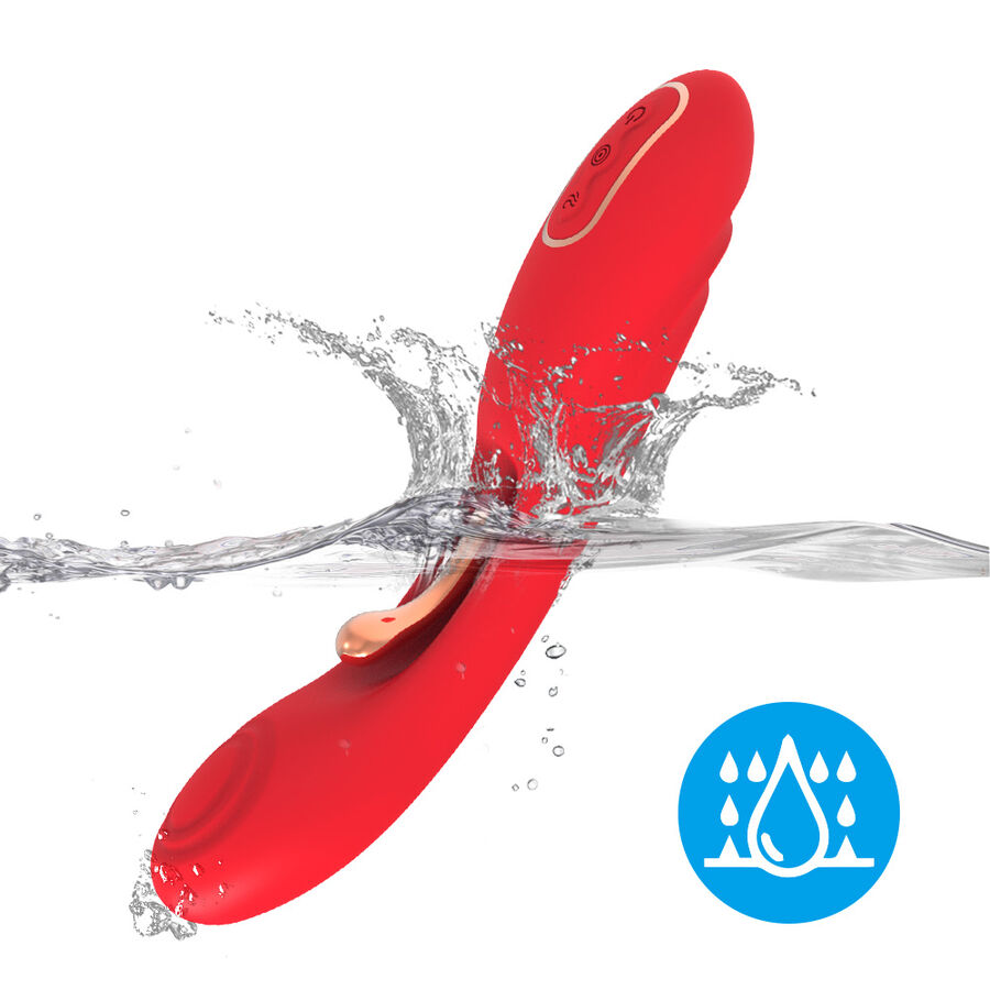 Armony Lingua Oscillante Duo vibratore Rosso punto G