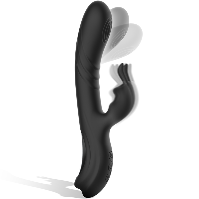 Frutille Black&Silver Jamie vibratore rabbit 2 motori IPX7
