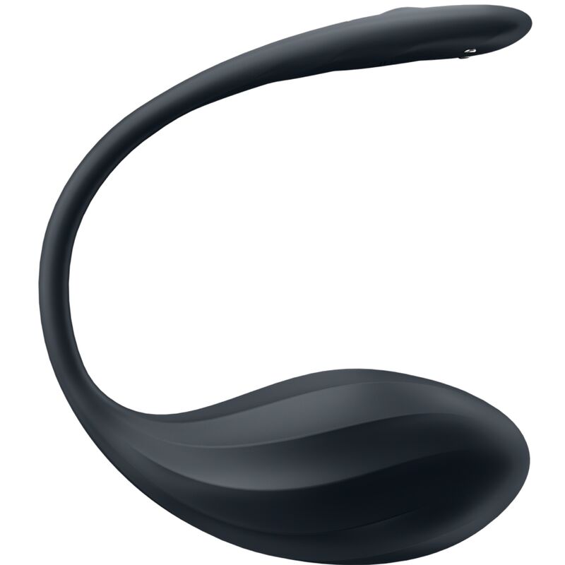 Satisfyer Ribbed Petal vibratore punto G nero flessibile app