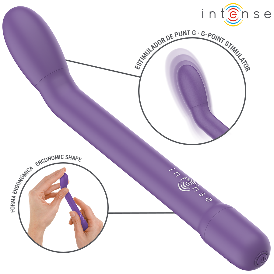 Intense Karlie vibratore punto G viola 19 cm