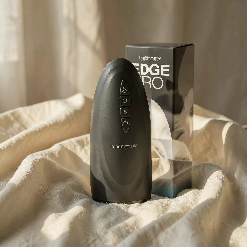 Bathmate Edge Pro masturbatore vibrante riscaldante 42°