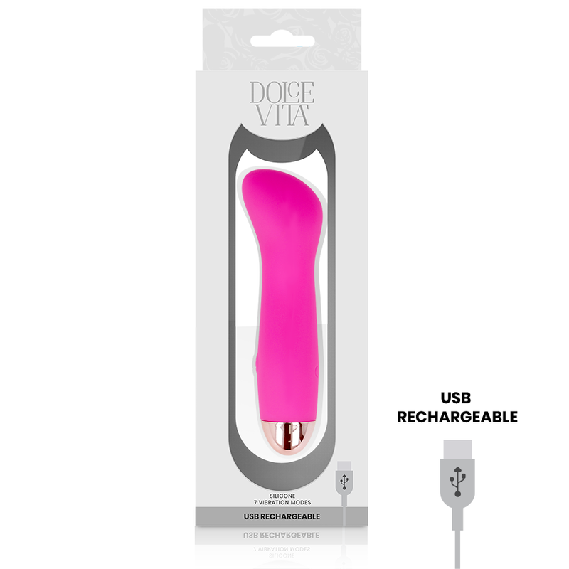 Dolce Vita One Rosa vibratore compatto silenzioso
