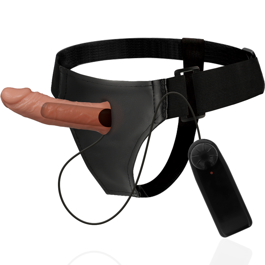 Attraction Harness Benny strap-on vibrante 15 cm