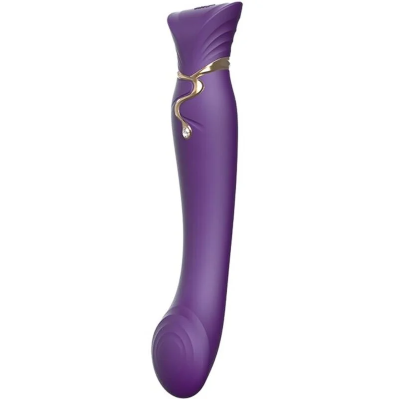 Zalo Queen vibratore punto G viola riscaldante