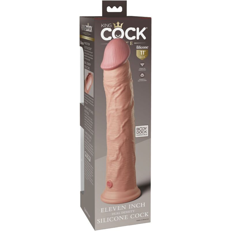 Pipedream King Cock Elite dildo 28 cm naturale