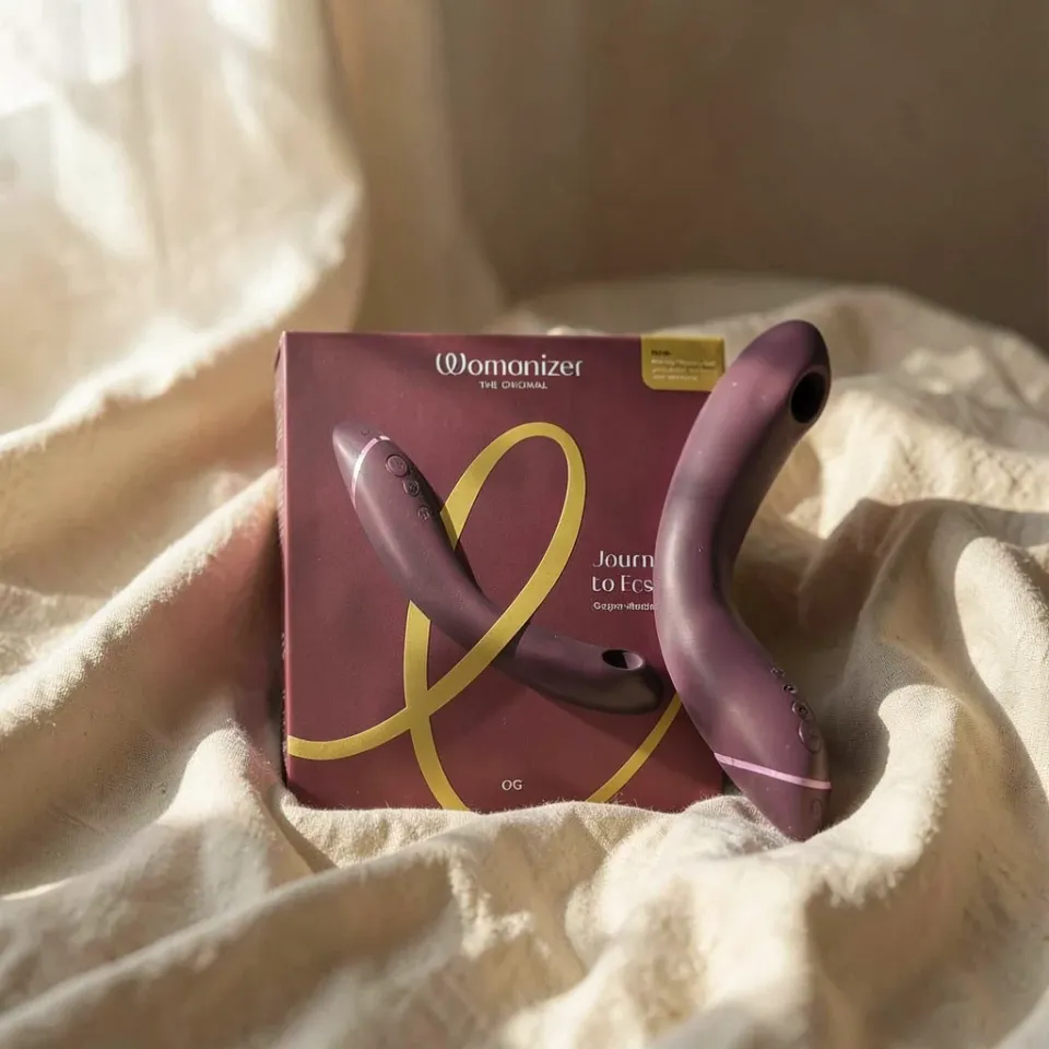 Womanizer OG stimolatore clitoride punto G melanzana
