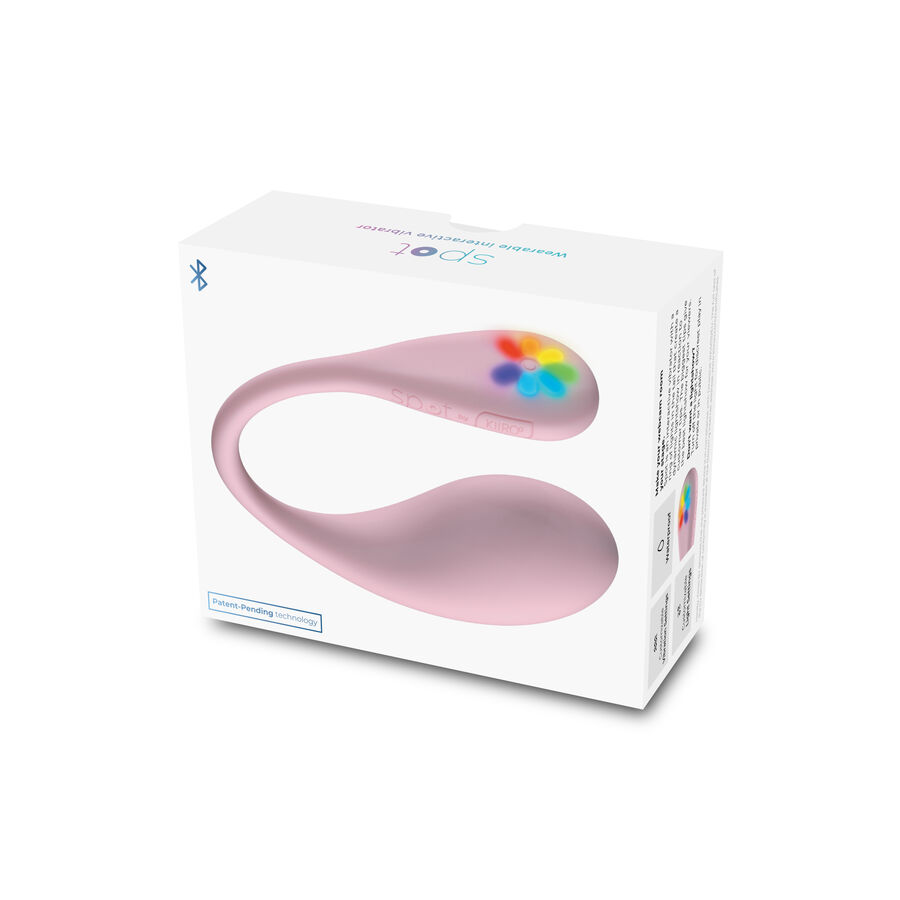 Kiiroo Spot Kiss Me vibratore coppia rosa forma a U