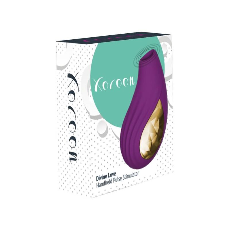 Xocoon Divine Love stimolatore clitoride viola doppia