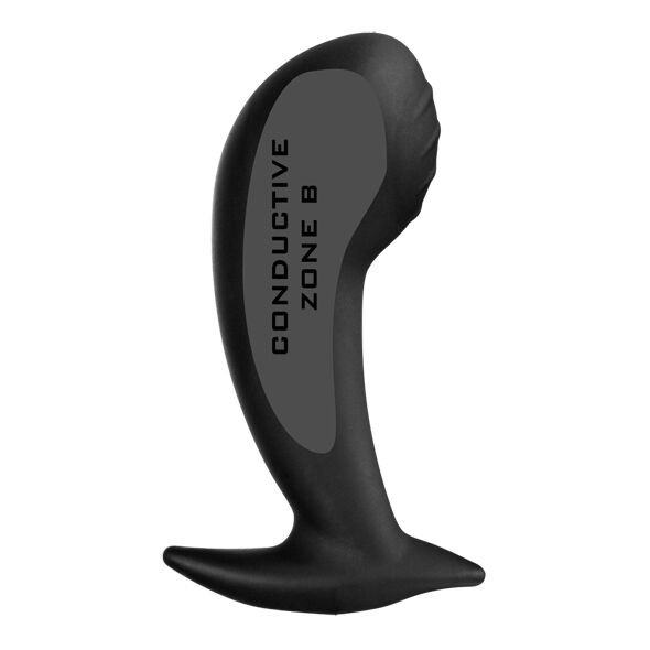 ElectraStim Nona Silicone Noir plug bipolare 90 mm