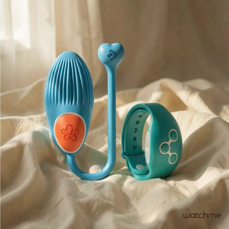 Wearwatch Egg ovulo vibrante telecomando blu acquamarina