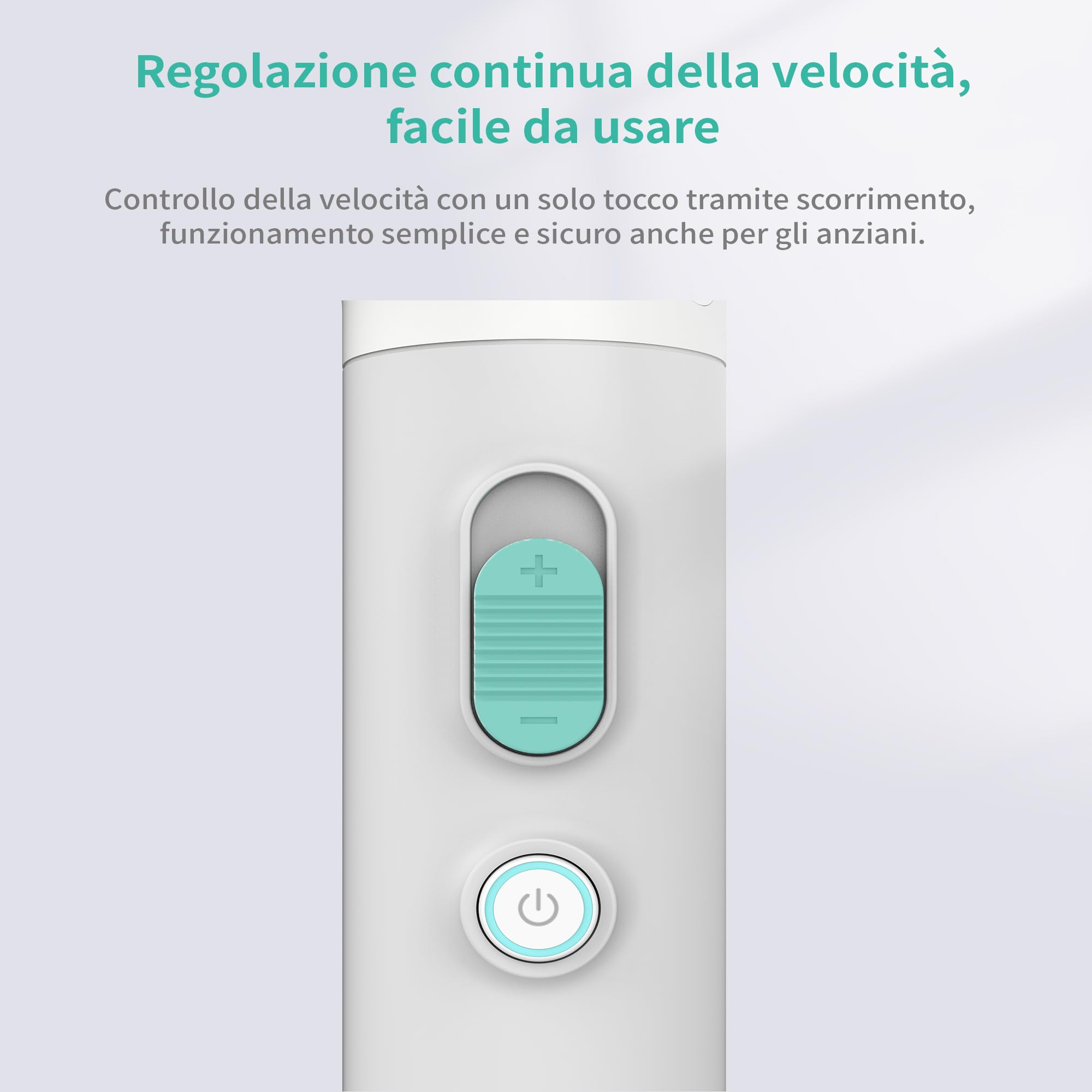 KiCA EVO Mini pistola massaggio 5 testine silenziosa