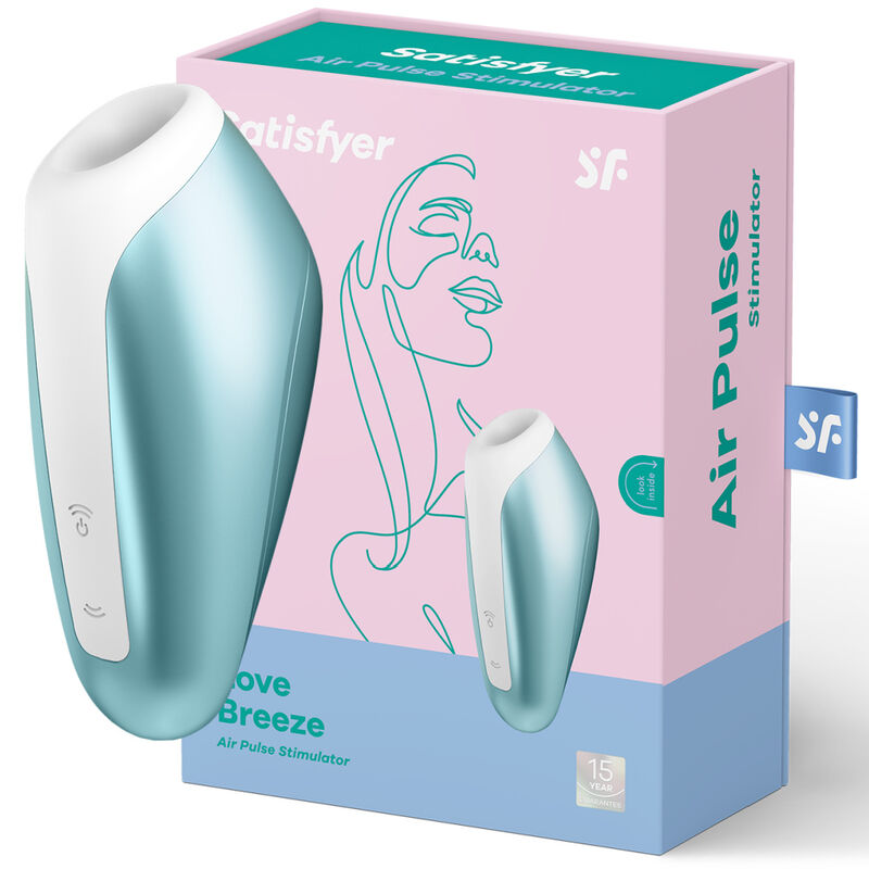 Satisfyer Love Breeze stimolatore clitoride blu air pulse