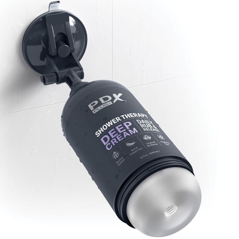 PDX Plus Shower Therapy Crema Profonda masturbatore frosted discreto