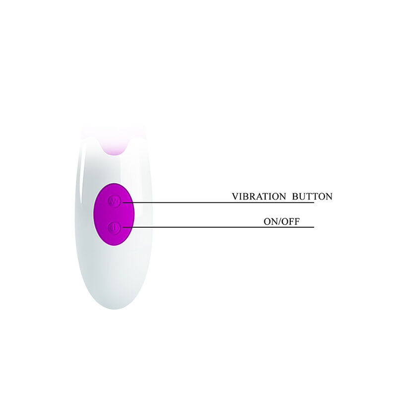 Pretty Love Butterfly Kiss vibratore rabbit fucsia 30 modalità