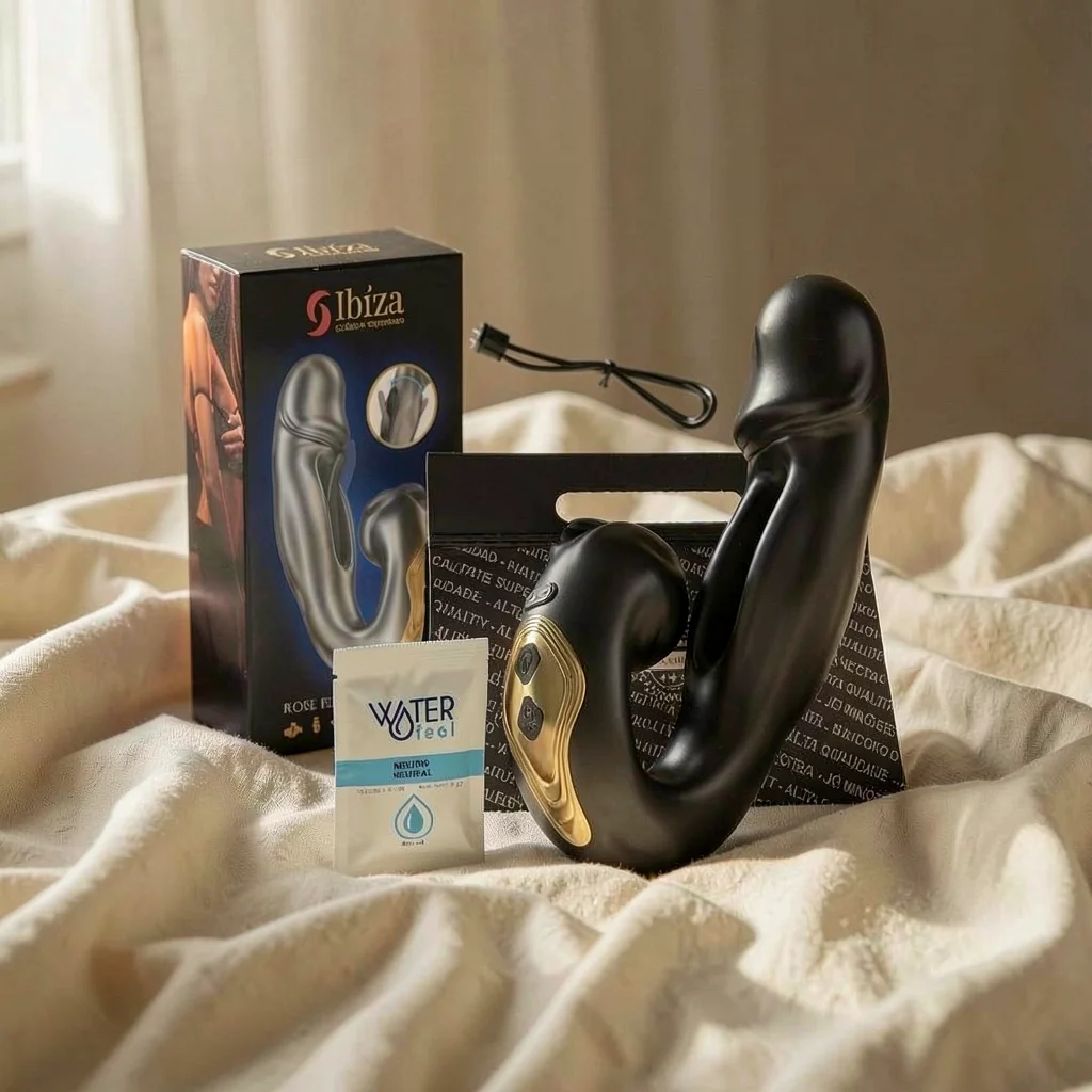 IBIZA Rose vibratore clitoride sfarfallio silicone