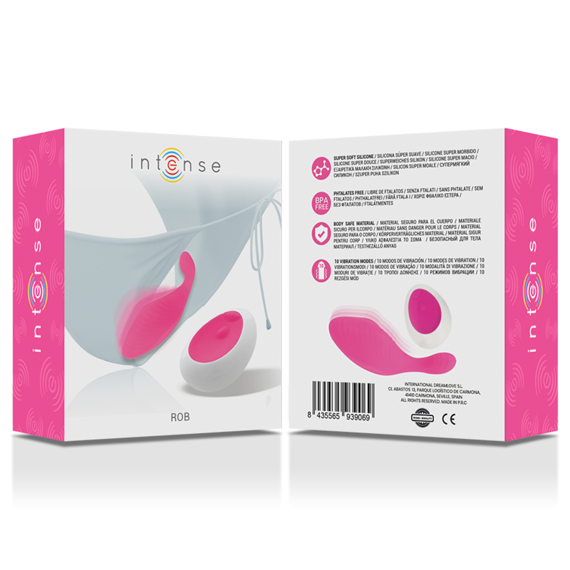 Intense Panty Vibrator vibratore slip rosa telecomando