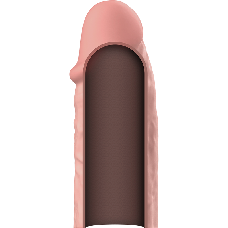 VirilXL V3 guaina pene in silicone naturale 8,5 cm