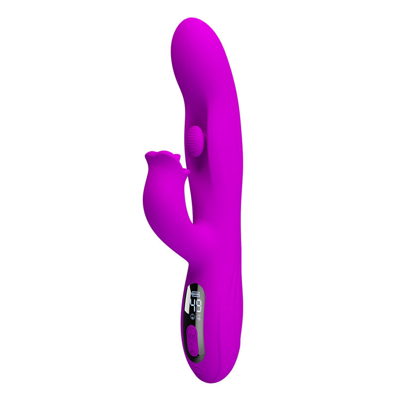Pretty Love Yalanda vibratore viola oscillante punto G