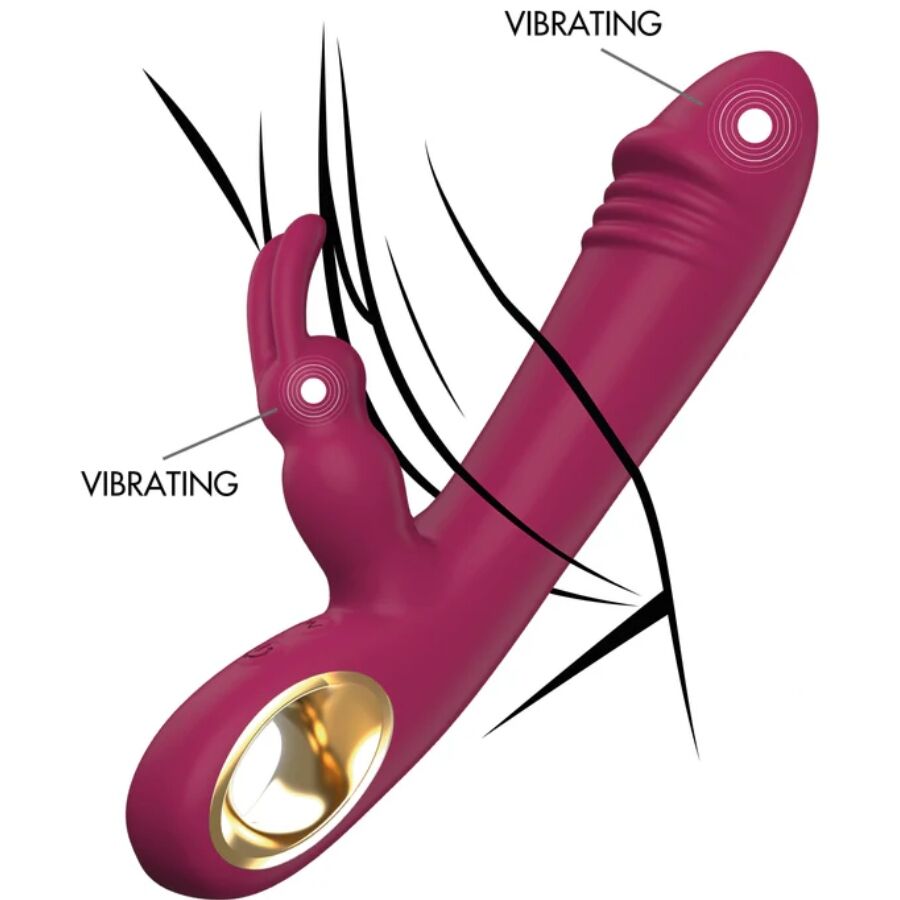 TOYJOY Designer Edition Taygeta vibratore rabbit 2 motori