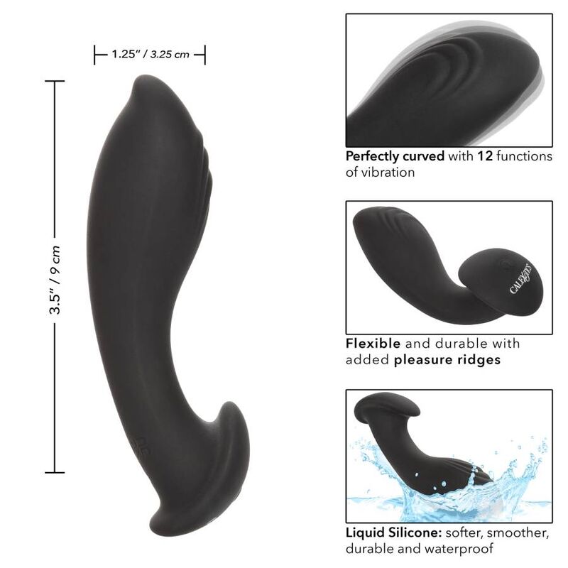 CalExotics Eclipse Plug Anale Vibrante 12 Funzioni