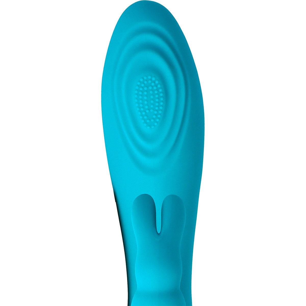 Love Hit Vibes vibratore V9 blu silicone ricaricabile punto G
