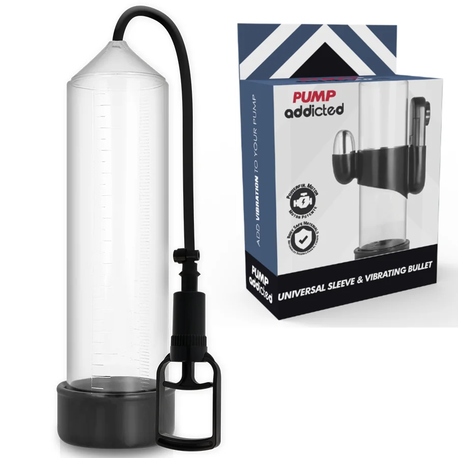 Pump Addicted RX7 pompa pene 24 cm cilindro trasparente