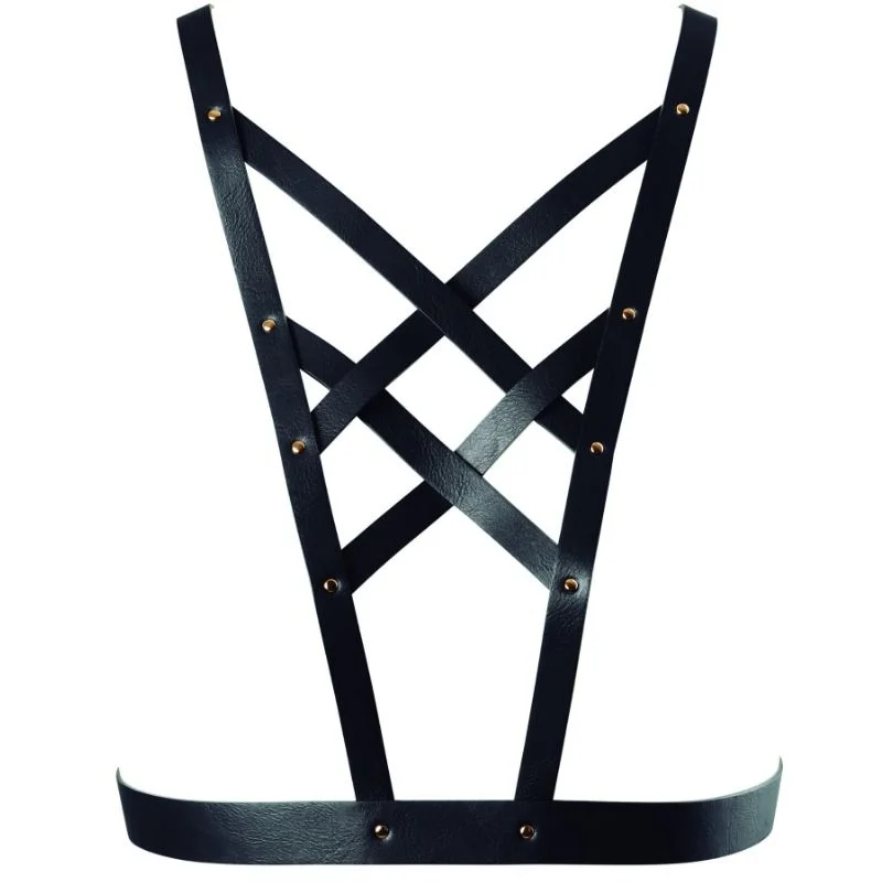 Bijoux Indiscrets Maze Pettorina Incrociata Harness Nero