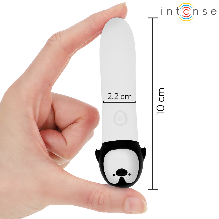 Intense Rico vibratore clitorideo bianco 8 modalità