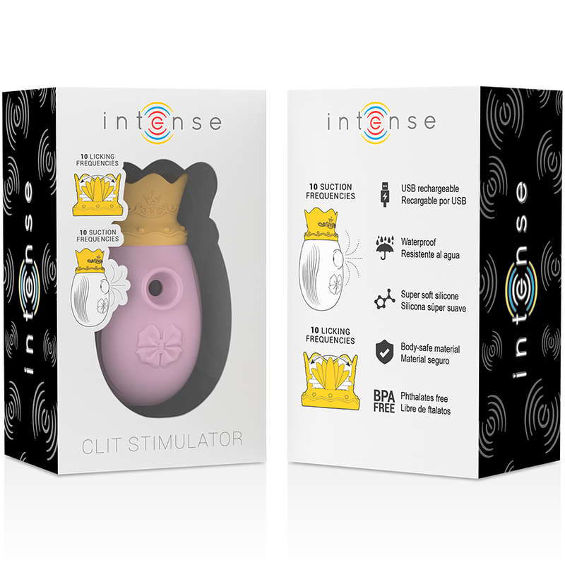Intense Clit Stimulator stimolatore rosa aspirazione