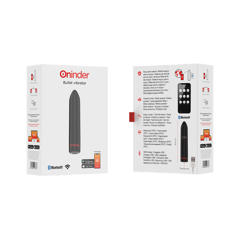 Oninder Berlin mini vibratore bullet clitorideo 9 modi