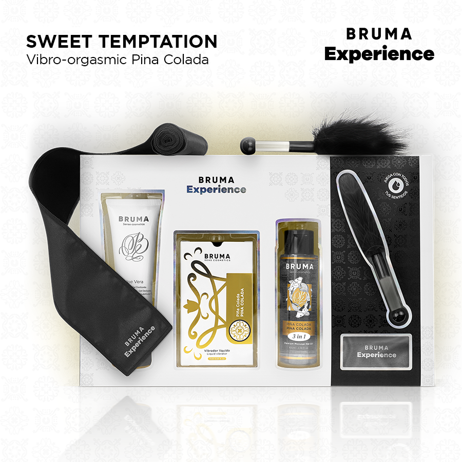 Bruma Xperience Pina Colada kit erotico 5 pezzi vibrante