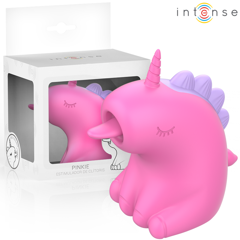 Intense Pinkie stimolatore clitoride lingua rotante fucsia
