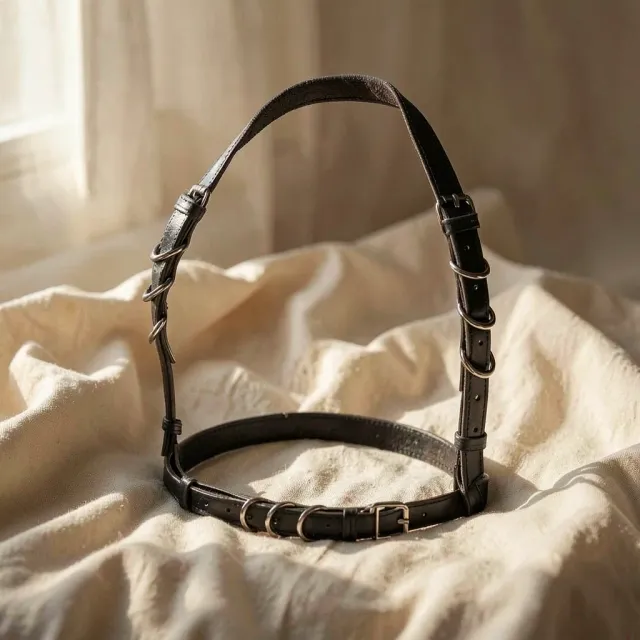 CalExotics Euphoria Halter Harness Plus Nero Taglia Plus