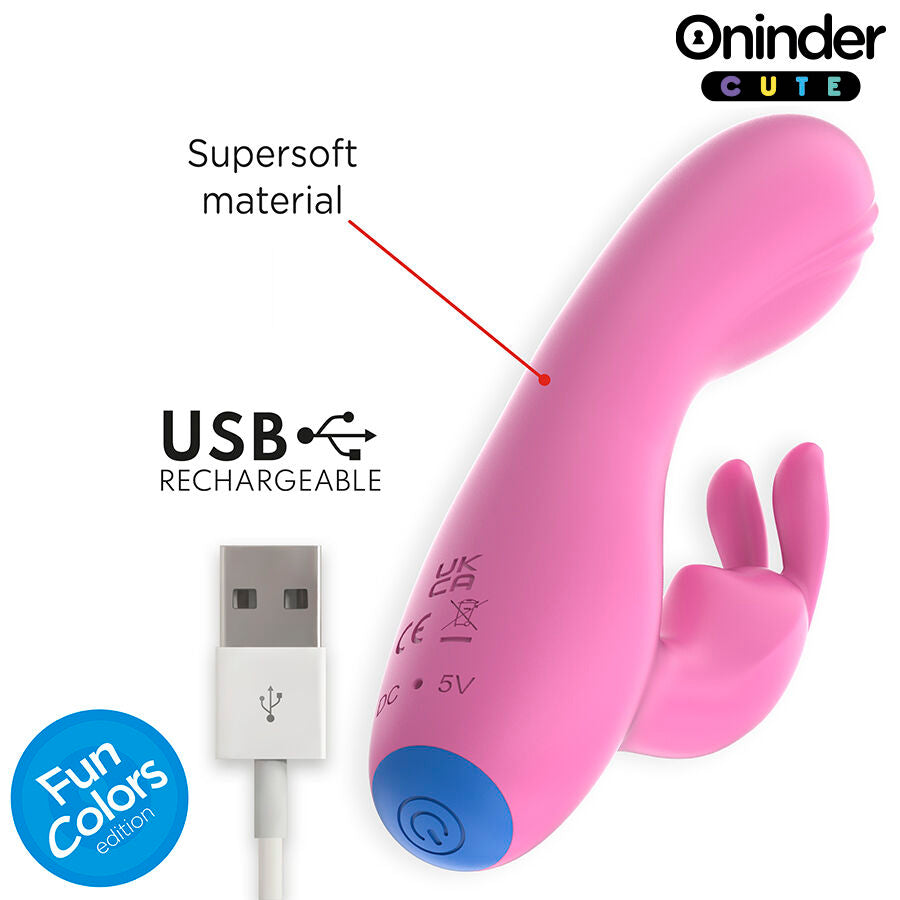 Oninder Cute Rabbit vibratore rabbit doppia stimolazione